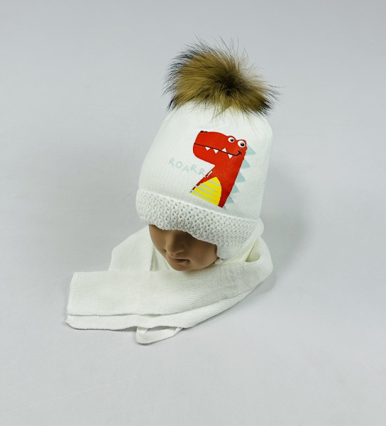 Комплект Тамара малютка арт.135 мал. (бело/красный)